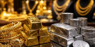 Gold Price Today: 610 रुपये लुढ़का सोना, चांदी भी हुई सस्ती; जानें आज के नए रेट Gold price today,