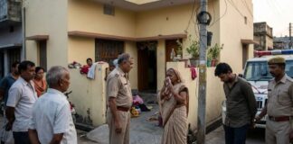 घर के अंदर हुई खूनी वारदात! ईंट से हमले में गई रिटायर्ड फौजी की जान, बेटे पर हत्या का आरोप crime news bihar,
