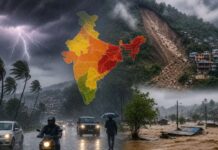 12 राज्यों पर मौसम का कहर! यूपी-बिहार में रेड अलर्ट, तेज बारिश और वज्रपात की चेतावनी up weather, bihar weather update