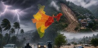 12 राज्यों पर मौसम का कहर! यूपी-बिहार में रेड अलर्ट, तेज बारिश और वज्रपात की चेतावनी up weather, bihar weather update