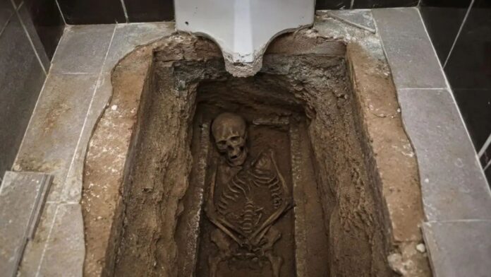 Roman Odeum Secret Grave