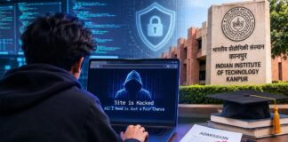 IIT कानपुर की वेबसाइट हैक, FIR नहीं छात्र को मिला इंटर्नशिप ऑफर! IIT Kanpur hacked