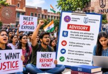 NEET Protest: DU-JNU ने छात्रों के लिए जारी की अहम एडवाइजरी, जानिए क्या कहा CJP Protest