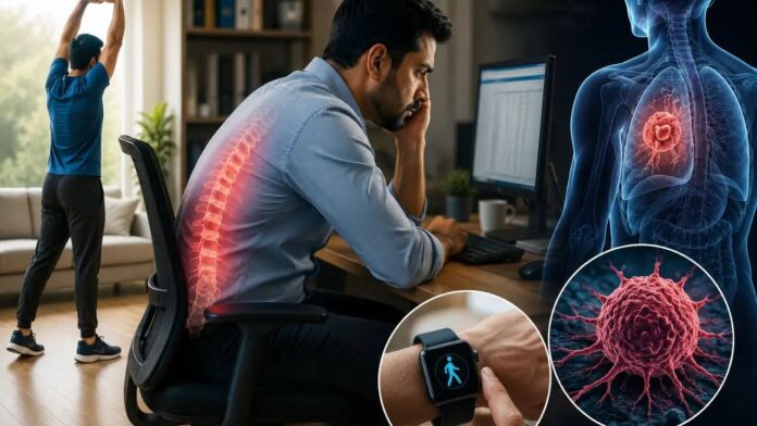 prolonged sitting and cancer risk