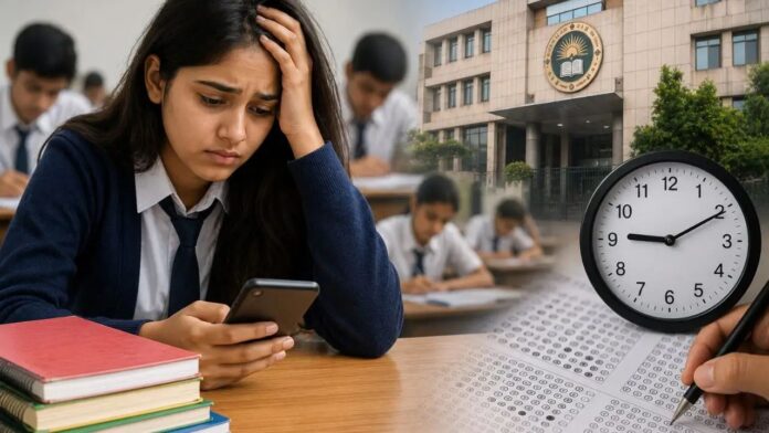 cbse second board result where to check
