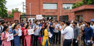 NTA परीक्षा में बिजली संकट से हड़कंप, जयपुर के 49 छात्रों के लिए 1 सितंबर को फिर होगा AIAPGET AYUSH PG Entrance Exam Jaipur NTA Satya Sai College