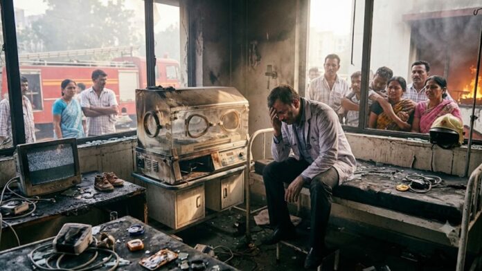 Amravati NICU Fire Amravati NICU Fire