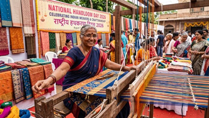 National Handloom Day 2026 famous Handloom Sarees of India state wise list National Handloom Day 2026 famous Handloom Sarees of India state wise list