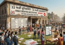 32 फर्जी यूनिवर्सिटी से रहें सावधान, एडमिशन लेने से पहले देखें पूरी लिस्ट UGC fake universities 2026