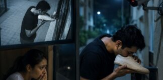 छात्रा के फ्लैट के बाहर जूते सूंघते पकड़ा गया युवक, CCTV में कैद हुई अजीब हरकत viral shoe sniffing video