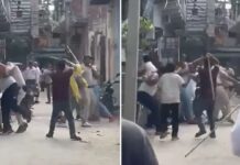 दिल्ली में पुलिसकर्मियों पर जानलेवा हमला, पहले आंखों में डाला मिर्च पाउडर, फिर ईंट-डंडा फेंका Attack on Delhi Police