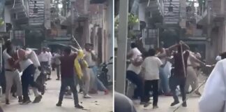 दिल्ली में पुलिसकर्मियों पर जानलेवा हमला, पहले आंखों में डाला मिर्च पाउडर, फिर ईंट-डंडा फेंका Attack on Delhi Police