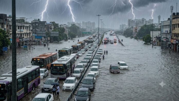 Delhi Heavy Rain Delhi Heavy Rain