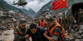 नेपाल आपदा में चीन के 100 से ज्यादा नागरिक लापता, रेस्क्यू के लिए जिनपिंग ने भेजी सेना Flash Flood Nepal