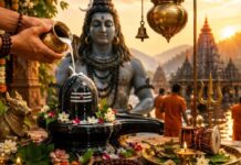 सावन के 4 सोमवार का रहस्य! हर सोमवार करें अलग पूजा, मिलेगा भोलेनाथ का आशीर्वाद Sawan Somwar 2026 shubh muhurt