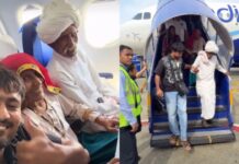 बेटे ने पूरा किया मां-बाप का हवाई जहाज में बैठने का सपना, भावुक कर देगा ये वायरल वीडियो Khemu Saini Instagram video