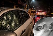 लुधियाना में खूनी वारदात! कार में बैठे युवक पर ताबड़तोड़ 5 गोलियां, CCTV कैमरे में कैद हुई पूरी घटना Ludhiana old rivalry youth shot five times in car CCTV footage
