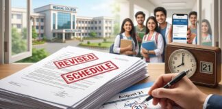 MBBS-BDS एडमिशन में बड़ा अपडेट, MCC ने जारी किया नया शेड्यूल, 21अगस्त को आएगा रिजल्ट MBBS