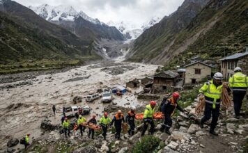नेपाल में फिर मंडराया बाढ़ का खतरा, तिब्बत में बनी झील ओवरफ्लो, रेस्क्यू टीमों को भी हटना पड़ा पीछे Nepal Flood