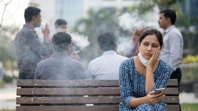 Office cigarette smell girl quit job health damage viral screenshot Office cigarette smell girl quit job health damage viral screenshot