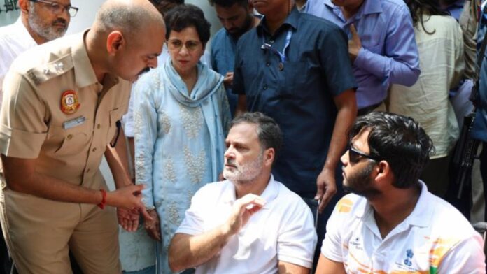 Rahul Gandhi demand sahil FIR registration investigation officer name Rahul Gandhi demand sahil FIR registration investigation officer name
