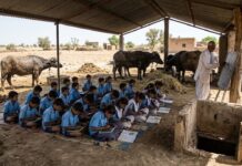 भैंसों के तबेले से लेकर बिना टॉयलेट तक, राजस्थान के सरकारी स्कूलों की बदहाल हालत, 611 स्कूल भवनविहीन Rajasthan govt schools poor condition
