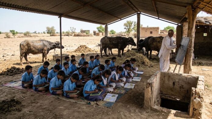 Rajasthan govt schools poor condition Rajasthan govt schools poor condition