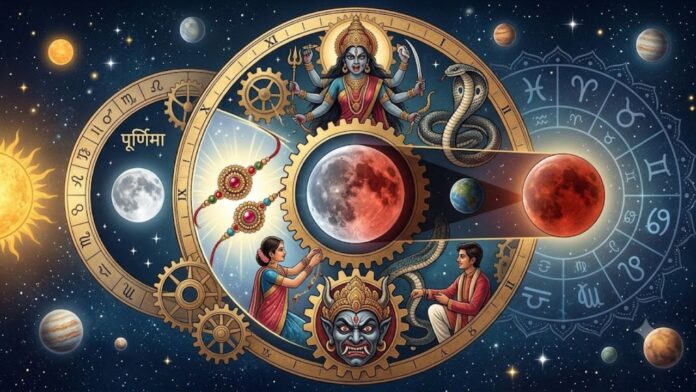 Raksha Bandhan 2026 Bhadra, Rahu Kaal, and Lunar Eclipse coincide Raksha Bandhan 2026: Bhadra, Rahu Kaal, and Lunar Eclipse coincide