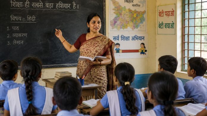 Bihar school teacher Bihar school teacher