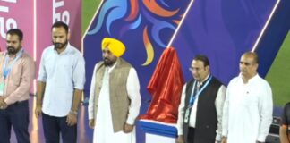 CM भगवंत मान बोले- युवा क्रिकेट प्रतिभाओं को मिलेगा बड़ा मंच पंजाब की पहली शेर-ए-पंजाब टी-20 लीग का किया आगाज CM Bhagwant Singh Mann