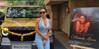 मलाइका अरोड़ा ने खरीदी नई Mahindra Thar Roxx Star Edition, कीमत जान रह जाएंगे हैरान Malaika Arora Mahindra Thar Roxx