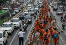 कांवड़ यात्रा के चलते दिल्ली-NCR में बदले ट्रैफिक रूट, पुलिस ने जारी किया अलर्ट Delhi-NCR traffic advisory