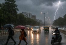 19 राज्यों में मूसलाधार बारिश का अलर्ट, दिल्ली-UP समेत कई राज्य निशाने पर Weather Alert