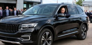 पुतिन ने चलाई Volga H50, जानिए क्यों खास है ये कार और कितनी है कीमत Vladimir Putin drives Volga k50 SUV features price Russia