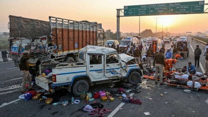 Haryana Road Accident Haryana Road Accident