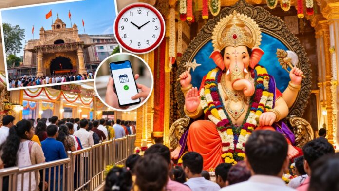 Lalbaugcha Raja Darshan Timing