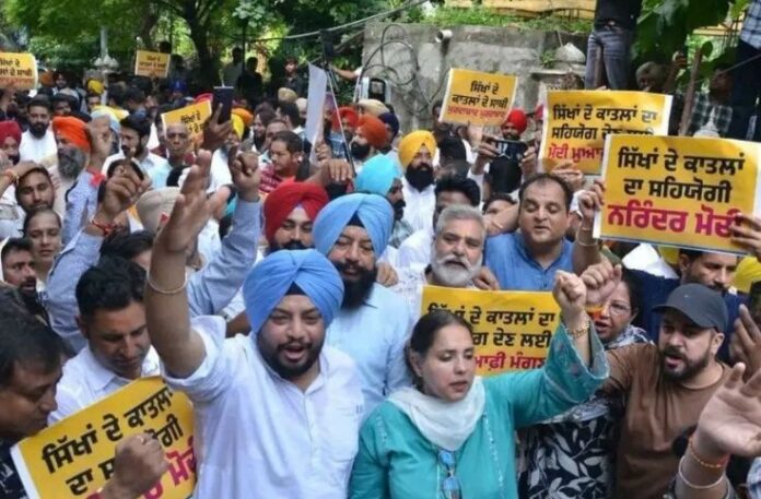 Paying tribute to Sajjan Kumar is deeply painful for the Sikh community: Aam Aadmi Party Paying tribute to Sajjan Kumar is deeply painful for the Sikh community: Aam Aadmi Party