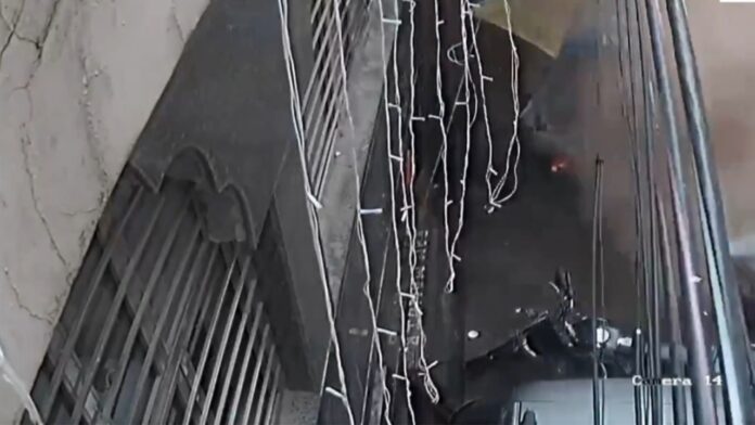 Satya Niketan Building collapsed Satya Niketan Building collapsed
