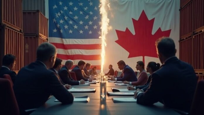 US and Canada Tariff war US and Canada Tariff war