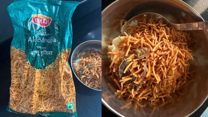 Lizard Found in Bikaji Aloo Bhujia Lizard Found in Bikaji Aloo Bhujia