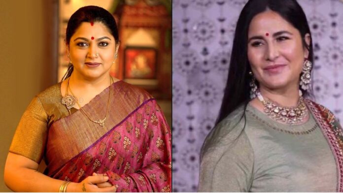 Khushbu Sundar, Katrina Kaif