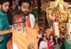 बप्पा के दर्शन के लिए एथनिक लुक में छाई राधिका मर्चेंट, फिरोजी कुर्ते में देसी अंदाज हुआ वायरल Ambani Family Lalbaugcha Raja Visit