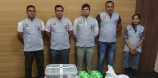 नशे के काले कारोबार पर पुलिस का प्रहार, ड्रग तस्कर के घर से 56.69 लाख नकद और 355 ग्राम सोना बरामद