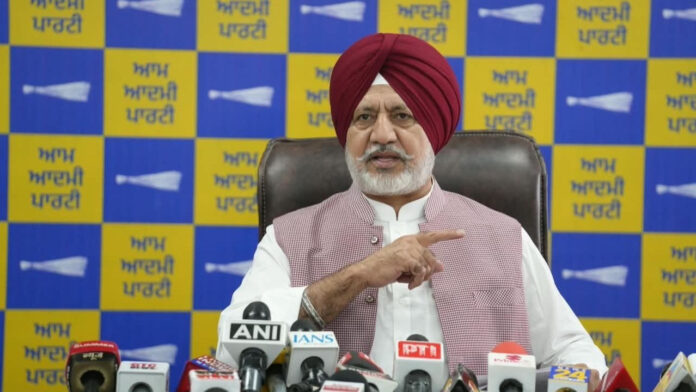 पंजाब में ड्रग्स की समस्या पर राजनीति करने से पहले भाजपा सत्ता में अपने दस साल का हिसाब दे: बलतेज पन्नू
