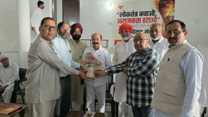 ‘लोकतंत्र बचाओ, अराजकता हटाओ’ के आह्वान के साथ रतिया में भाजपा का प्रबुद्धजन सम्मेलन ‘राष्ट्र चिंतन संवाद’ आयोजित