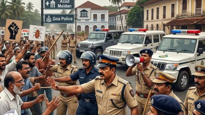 गोवा में CJP के 300 प्रदर्शनकारियों पर FIR, हिंदू विरोधी नारे लगाने का आरोप, BNS की धारा 196 और 299 में केस