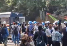 राजधानी में प्रदर्शन का रण, चप्पे-चप्पे पर खाकी का पहरा, दिल्ली-गाजियाबाद सीमा पर भी पुलिस का कड़ा पहरा