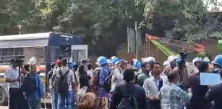 राजधानी में प्रदर्शन का रण, चप्पे-चप्पे पर खाकी का पहरा, दिल्ली-गाजियाबाद सीमा पर भी पुलिस का कड़ा पहरा