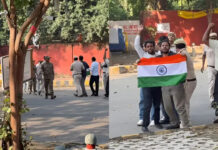 जंतर-मंतर मामले में दिल्ली पुलिस का बड़ा एक्शन, दो आरोपी पांच दिन के लिए तिहाड़ भेजे गए