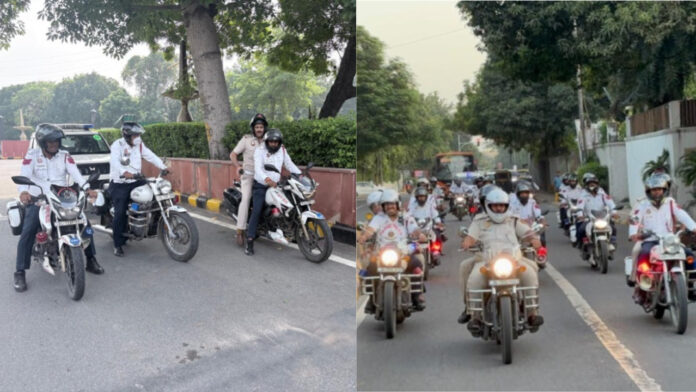 त्योहारों की भीड़ में जाम पर दिल्ली ट्रैफिक पुलिस का वार, दोपहिया गश्त से सड़कों पर रफ्तार का पहरा!
